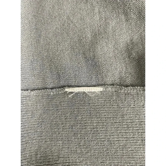 Black Goat Cashmere Long Open Cardigan Size S Dusty Blue Lightweight 2223 - Picture 8 of 8